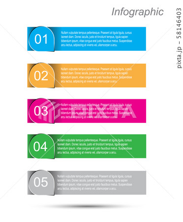 Info-graphic design template. Info-graphic design template. 58146403