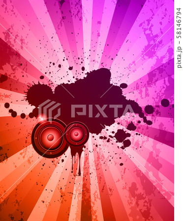 Disco club flyer. 58146794