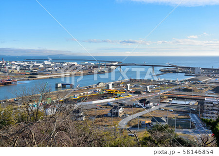 復興の進む石巻市街地 復興の進む石巻市街地 58146854