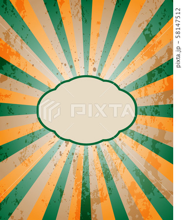 Vintage Sunburst Background 58147512