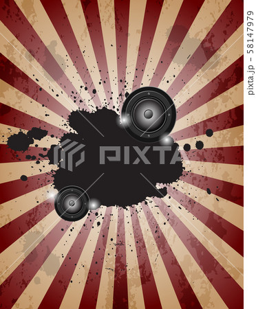 Disco club flyer. 58147979