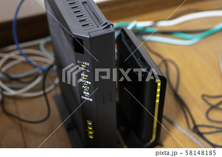 モデムイメージ ルーターイメージ ONUイメージ モデムイメージ ルーターイメージ ONUイメージ 58148185