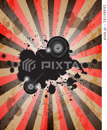 Disco club flyer. 58148692