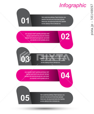 Info-graphic design template. Info-graphic design template. 58148697