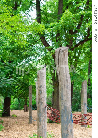 Playground in the park Volkspark Friedrichshain 58148857