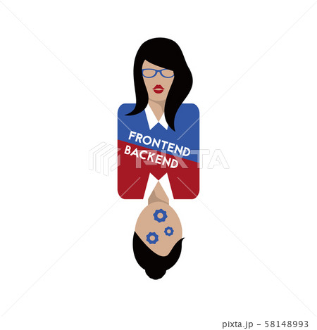 Frontend and backend development. 58148993