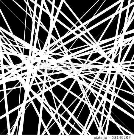 Black Abstract Background with Random White Lines Black Abstract Background with Random White Lines 58149207