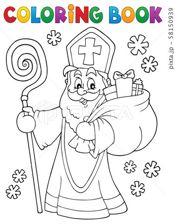 Coloring book Saint Nicholas topic 2 Coloring book Saint Nicholas topic 2 58150939