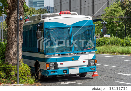 機動隊車両 機動隊車両 58151732