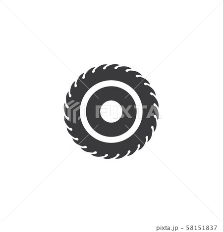 Industrial saw vector illustration icon Industrial saw vector illustration icon 58151837