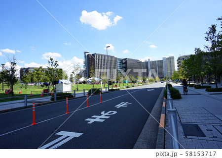 葛飾にいじゅくみらい公園と周辺風景<東京都葛飾区2019年9月> 葛飾にいじゅくみらい公園と周辺風景<東京都葛飾区2019年9月> 58153717