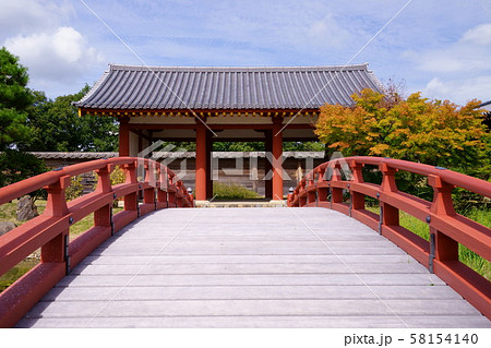 奈良・平城京・東院庭園の和橋８ 58154140