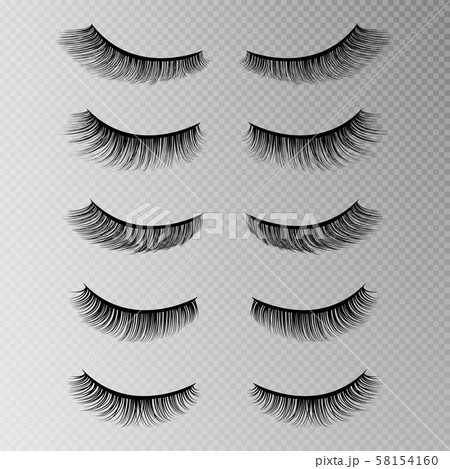 Eye Lashes Vector Icon のイラスト素材