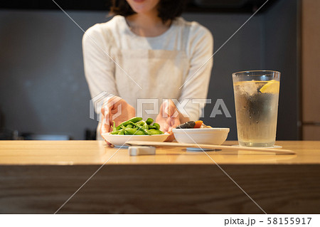 カウンター カウンター 58155917