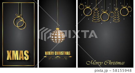 2020 Merry Christmas background. 58155948