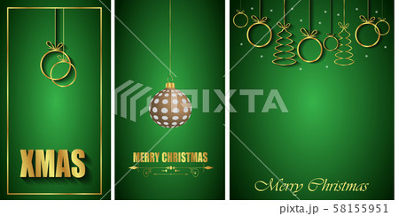 2020 Merry Christmas background. 58155951