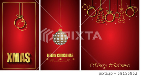 2020 Merry Christmas background. 58155952