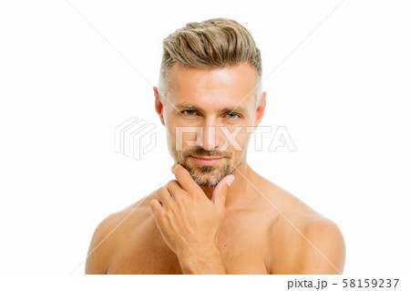 Golden rules of shaving. Barber hairdresser and 58159237