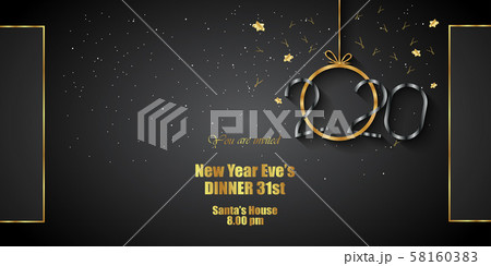 2020 Happy New Year background. 58160383