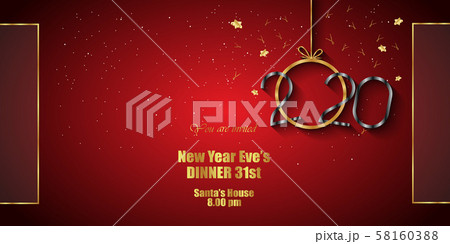 2020 Happy New Year background. 2020 Happy New Year background. 58160388