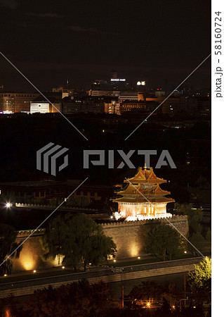 故宮_角楼の夜景_北京 58160724