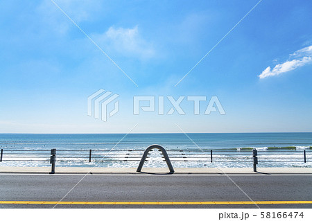 【神奈川県】七里ヶ浜の海 58166474