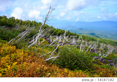 秋の富士山の御中道のイメージ 58167182