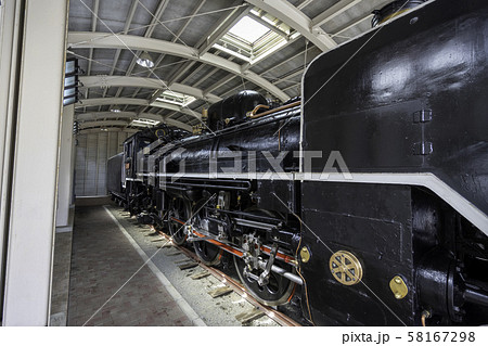 広小路通り 福知山鉄道館 ポッポランド2号館 蒸気機関車C58 京都府福知山市 広小路通り 福知山鉄道館 ポッポランド2号館 蒸気機関車C58 京都府福知山市 58167298