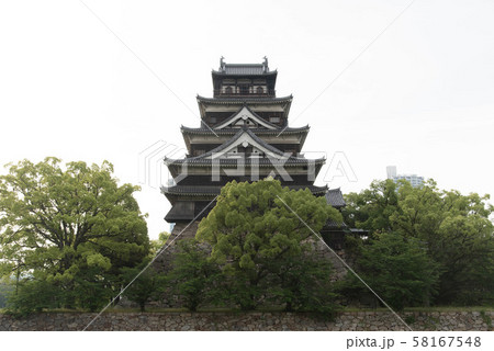 広島城天守閣 復興天守 城 58167548