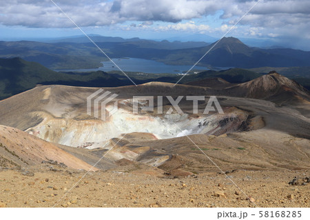 雌阿寒岳山頂 雌阿寒岳山頂 58168285