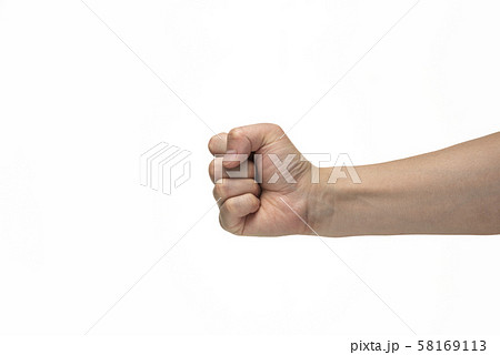握り拳 58169113