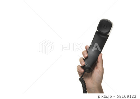 受話器を持つ手 58169122