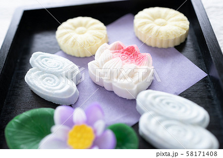 和菓子 落雁 和菓子 落雁 58171408