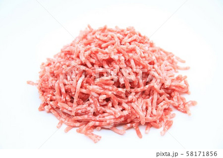 牛豚合い挽き肉　生肉 58171856