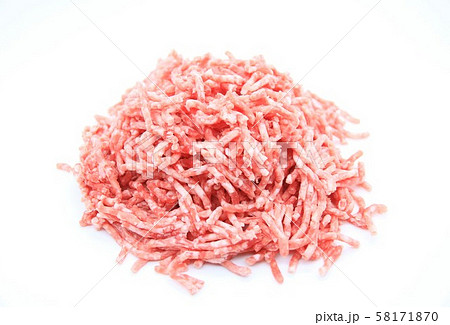 牛豚合い挽き肉　生肉 58171870