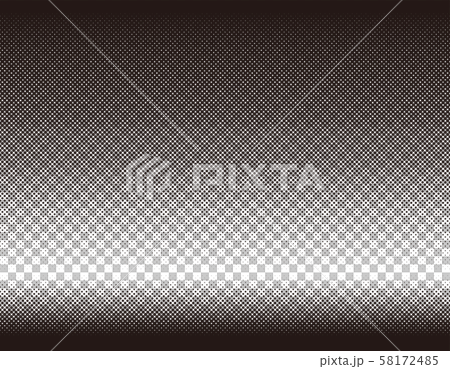 Gradation halftone dots [angle 45 degrees, fine] 58172485