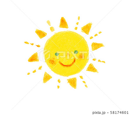 太陽２のイラスト素材 58174601 Pixta