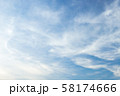 nature background,beautiful blue sky and white cloud. 58174666