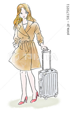 人物 女性 旅行 人物 女性 旅行 58175051