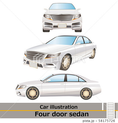 自動車セダン 58175726