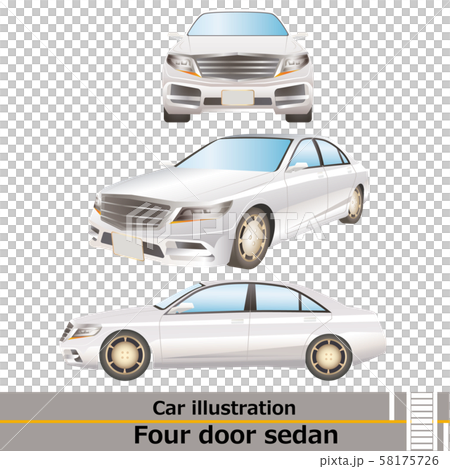 自動車セダン 58175726