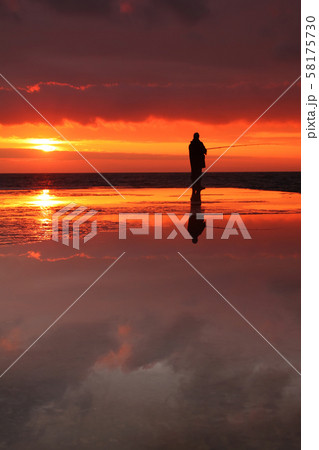 Fisherman at sunrise Fisherman at sunrise 58175730