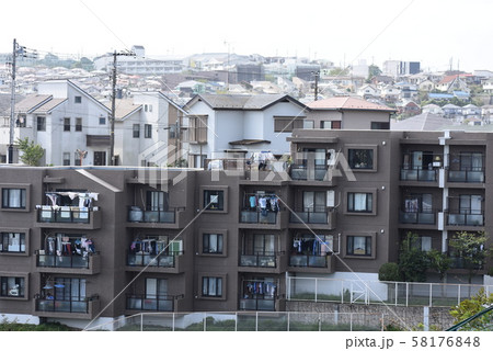 丘の上の住宅地(横浜市金沢区) 丘の上の住宅地(横浜市金沢区) 58176848