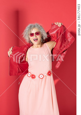 Mature woman showing her femininity and confidence 58177403