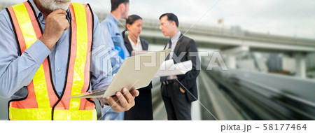 Engineering people solution service concept. 58177464