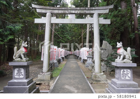 「稲荷神社の鳥居」 「稲荷神社の鳥居」 58180941