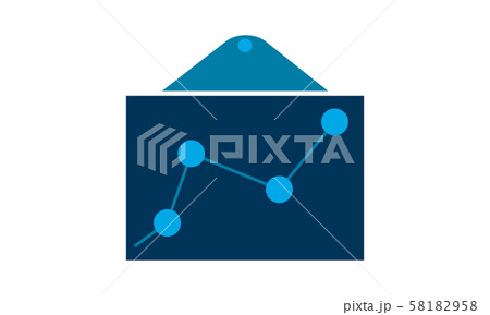 Analytics icon vector,  illustration logo template in trendy style. Can be used for many purposes. 58182958