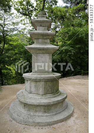 三層石塔 節 文化財 58183377