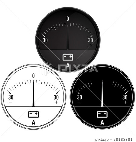 Ampermeter set. Auto accumulator charging 58185381