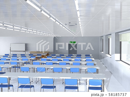 会場　会議　説明会　講演などの場所(空間) 58185737
